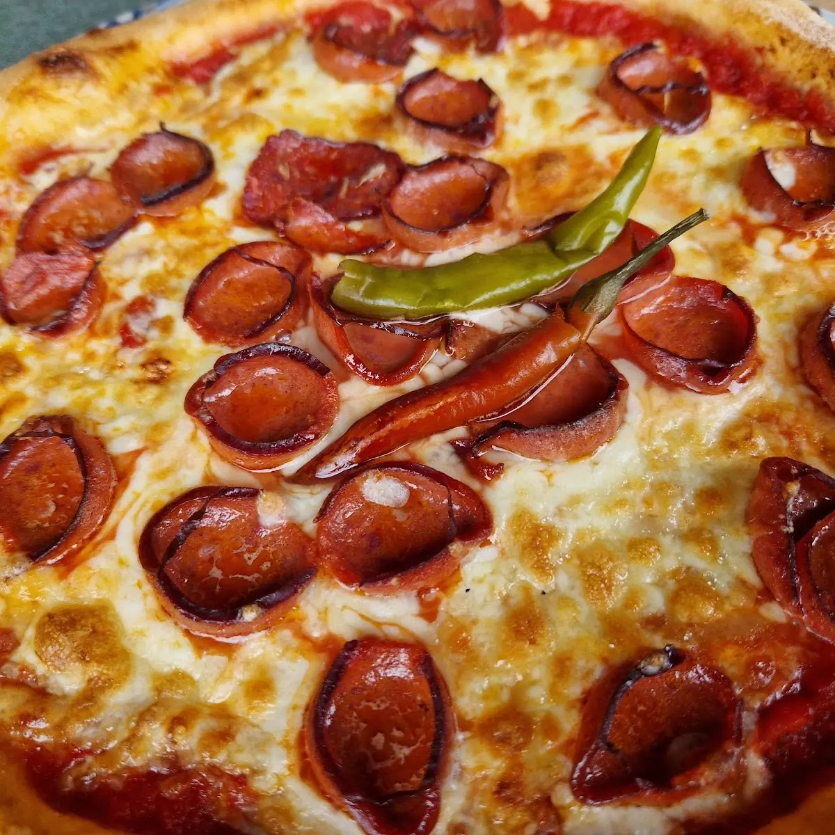 Pizza im The Garden