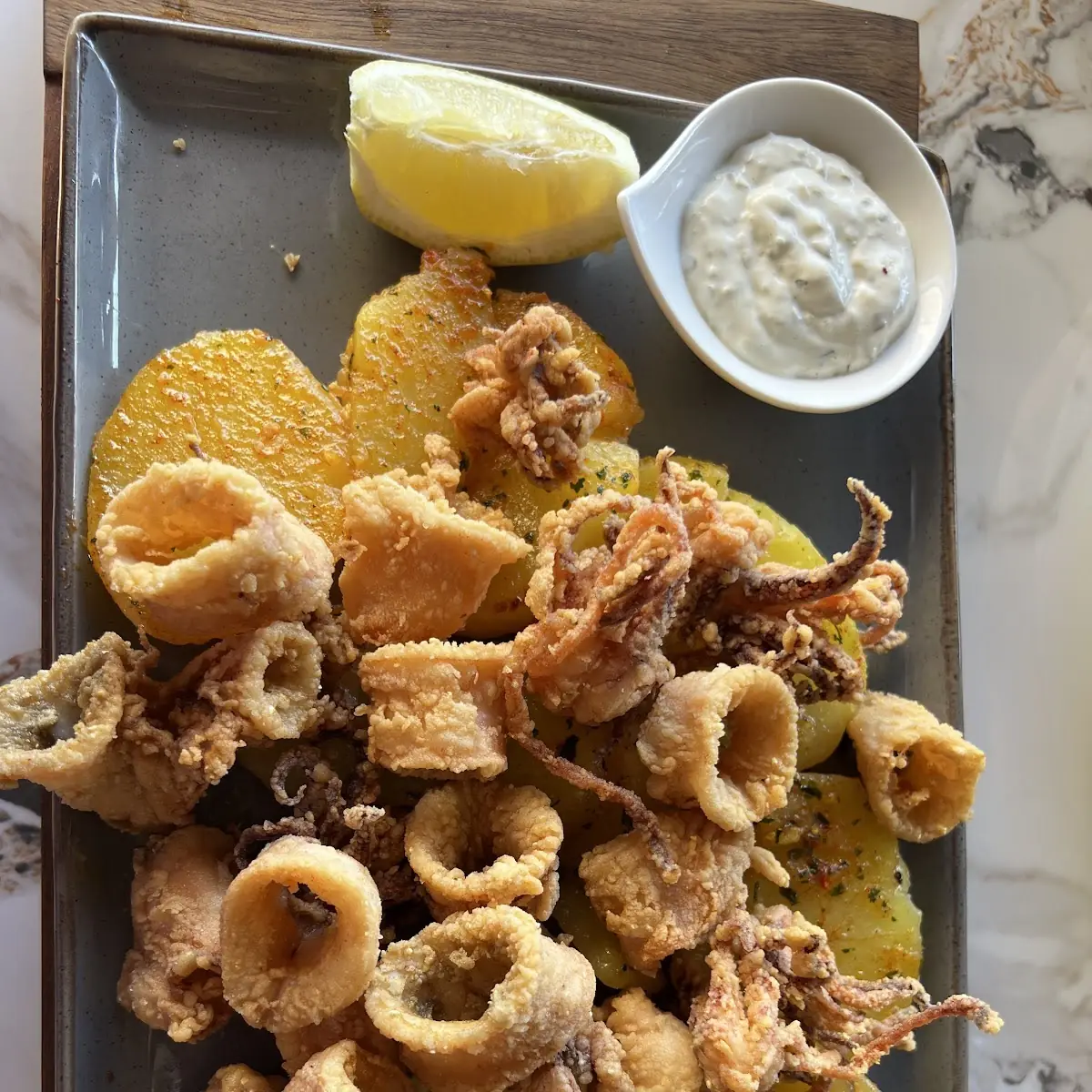 Calamari im The Garden